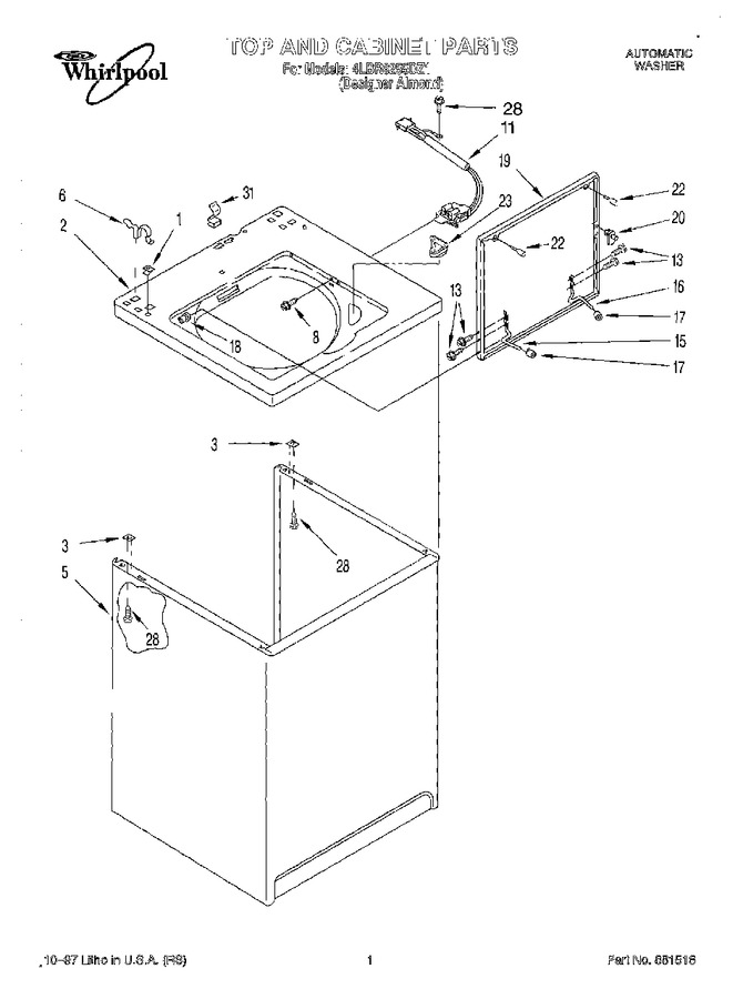 Diagram for 4LBR8255DZ1