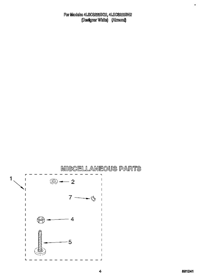 Diagram for 4LSC8255BQ2