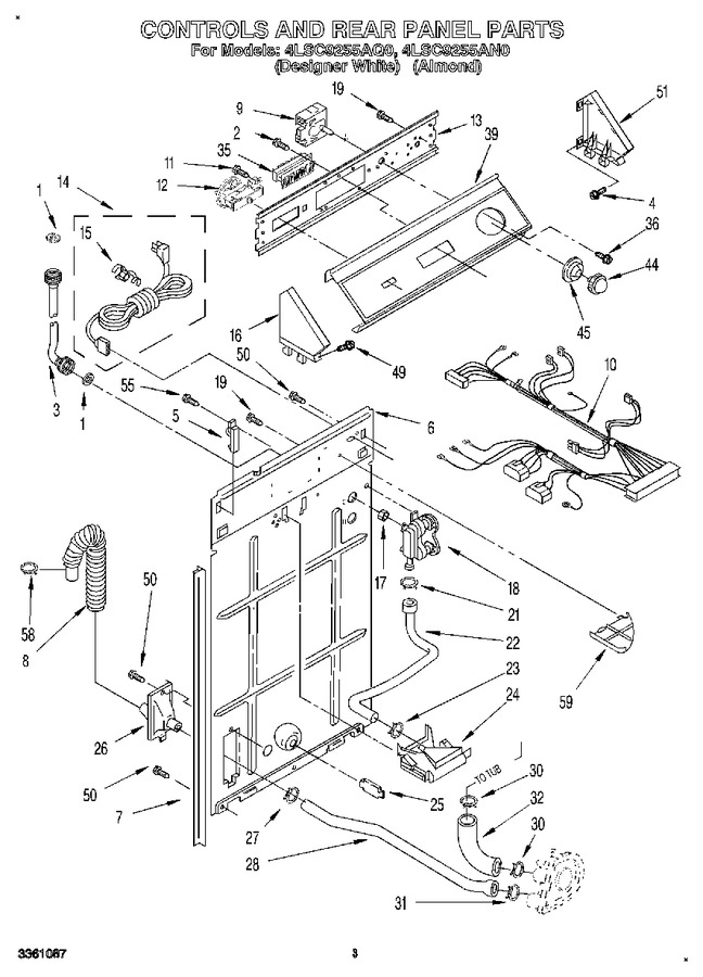 Diagram for 4LSC9255AN0