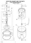 Diagram for 03 - Agitator, Basket And Tub