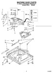 Diagram for 05 - Machine Base Parts