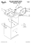 Diagram for 01 - Top And Cabinet Parts