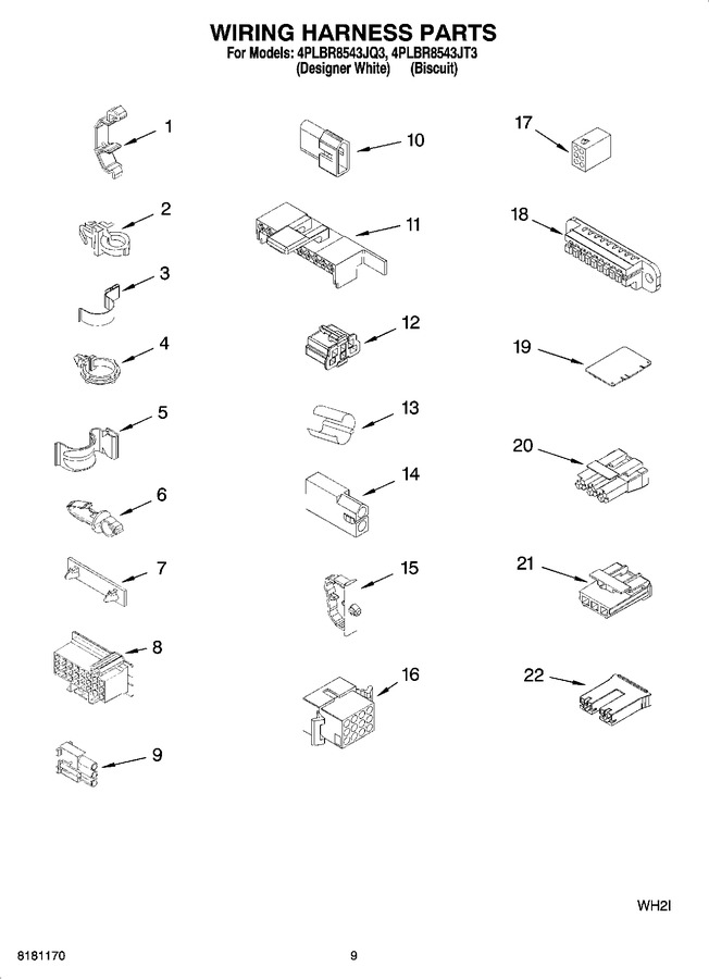 Diagram for 4PLBR8543JT3