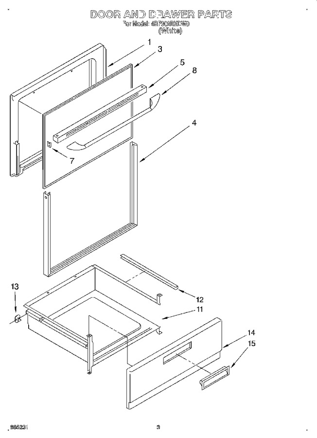 Diagram for 4RF302BXDW0