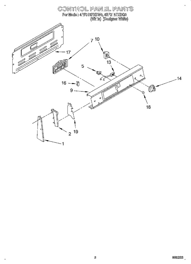 Diagram for 4RF315PXDW0