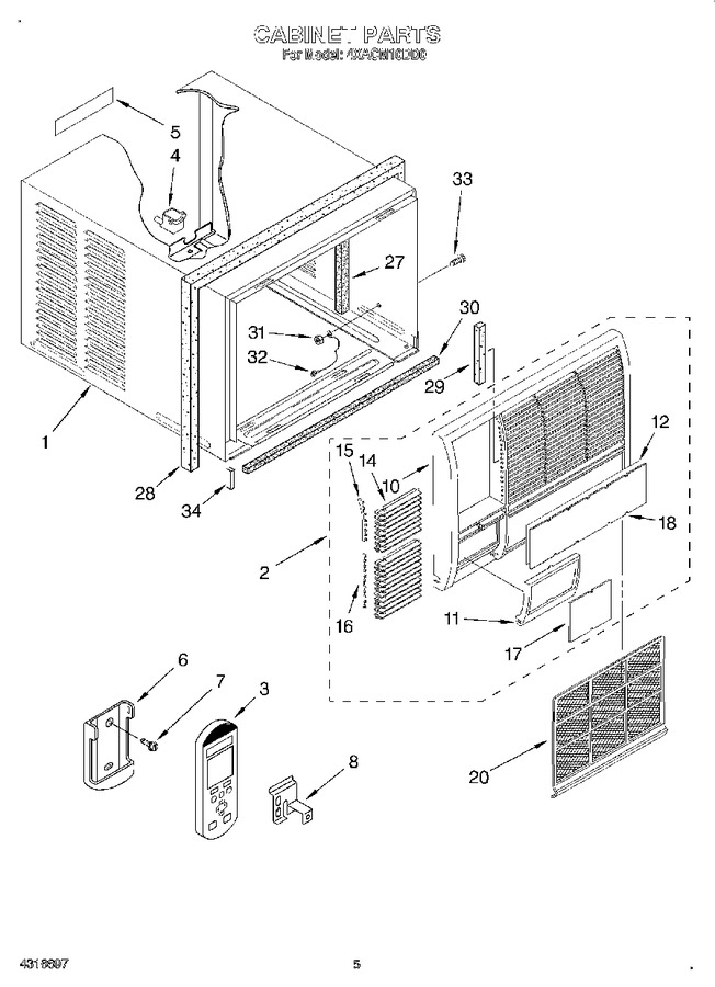 Diagram for 4XACM10DD0