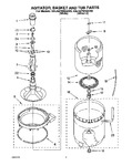 Diagram for 04 - Agitator, Basket And Tub