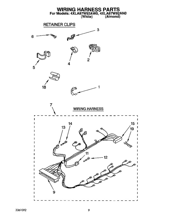 Diagram for 4XLA87W92AN0