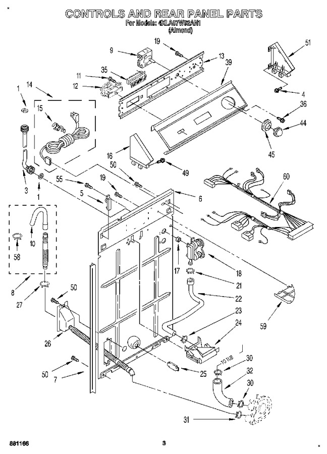 Diagram for 4XLA87W92AN1