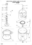 Diagram for 04 - Agitator, Basket And Tub