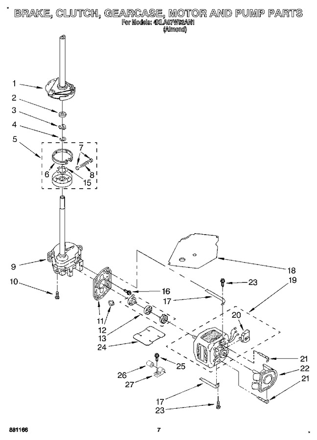 Diagram for 4XLA87W92AN1