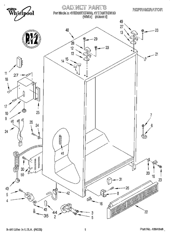 Diagram for 4YED20TKDN00