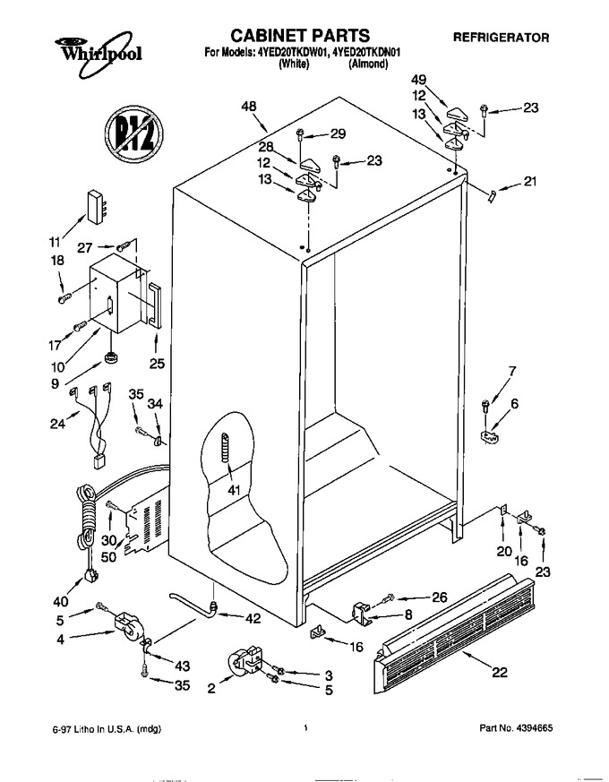 Diagram for 4YED20TKDW01