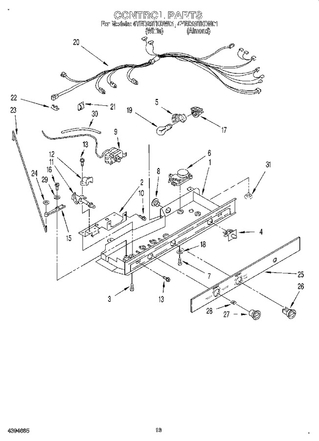 Diagram for 4YED20TKDW01