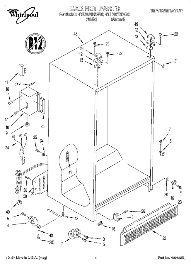 Diagram for 4YED20TKDW02