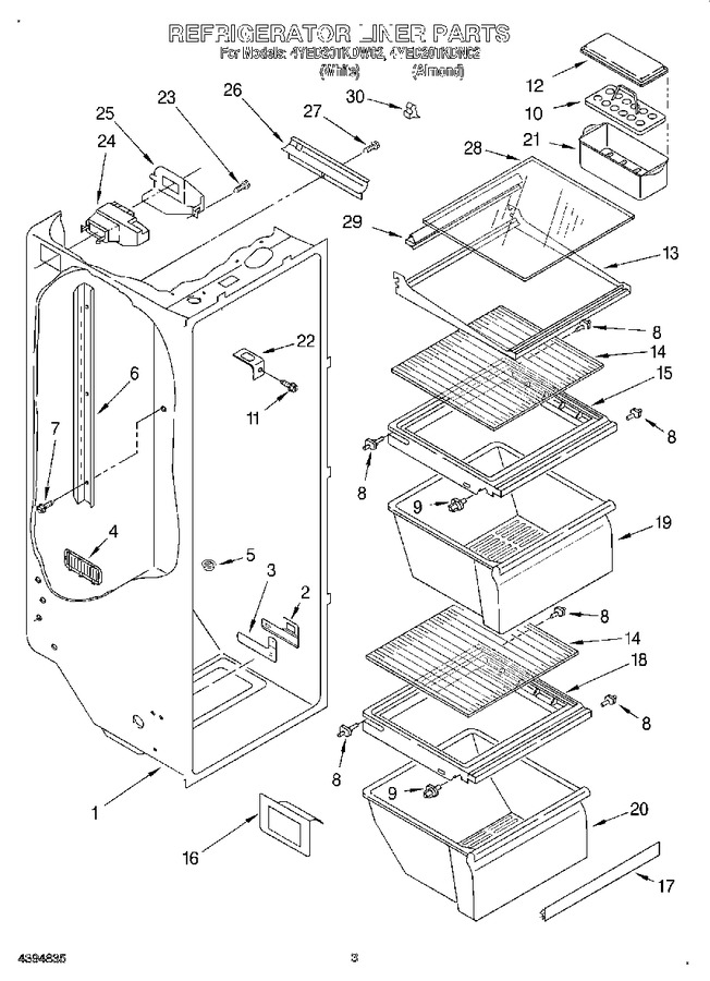 Diagram for 4YED20TKDN02