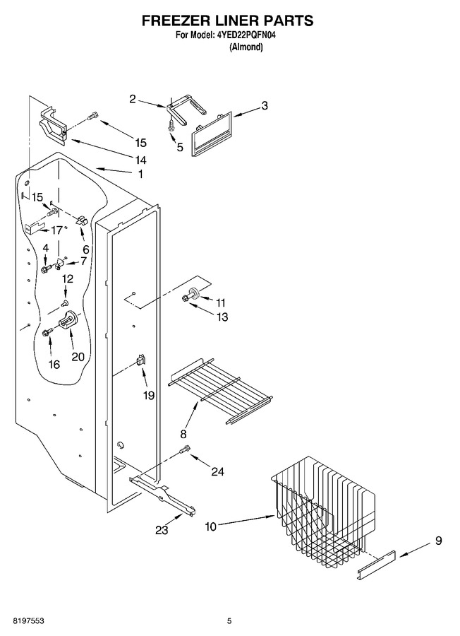 Diagram for 4YED22PQFN04