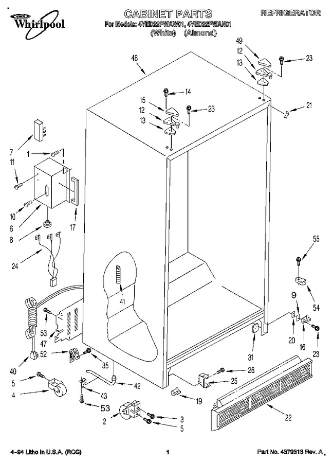 Diagram for 4YED22PWAW01