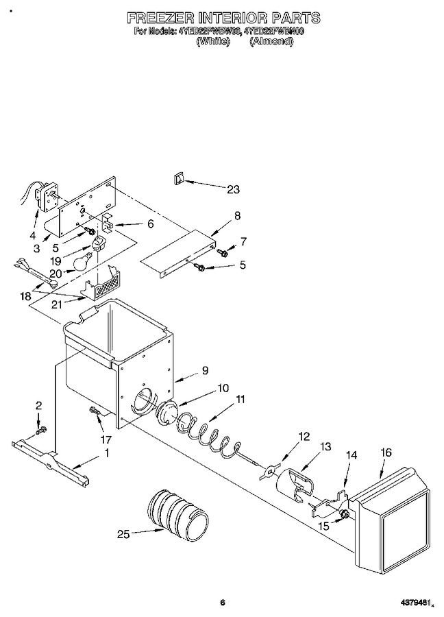 Diagram for 4YED22PWBW00