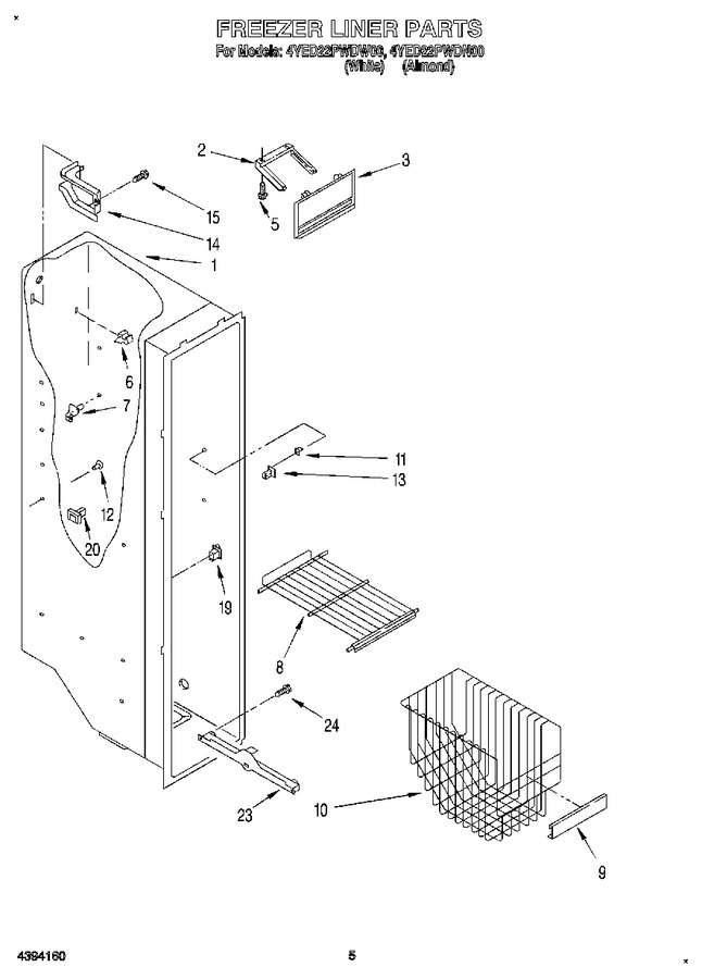 Diagram for 4YED22PWDN00