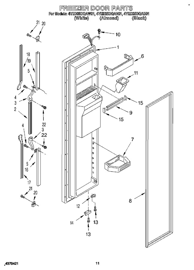 Diagram for 4YED25DQAW01