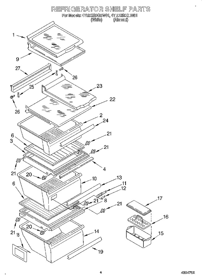 Diagram for 4YED25DQDN01