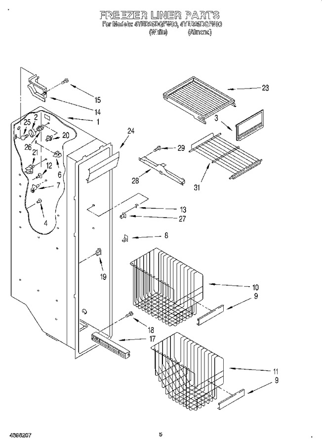 Diagram for 4YED25DQFN00