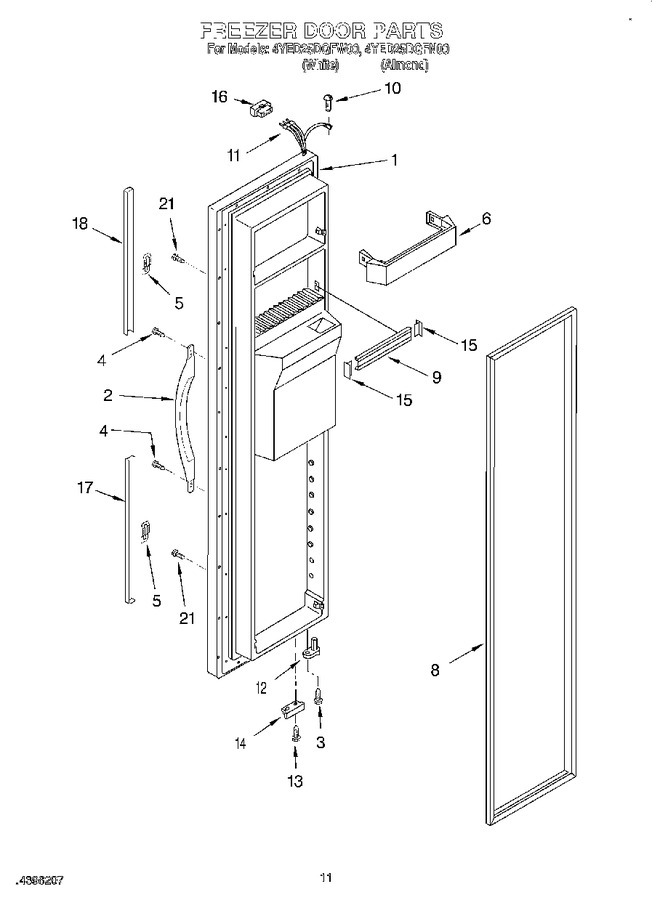 Diagram for 4YED25DQFN00