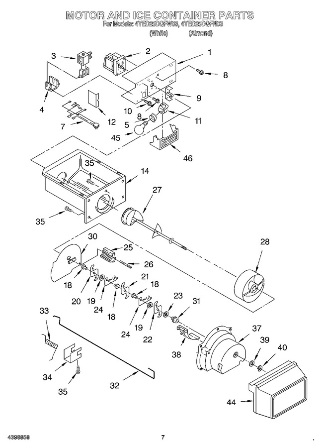 Diagram for 4YED25DQFN03