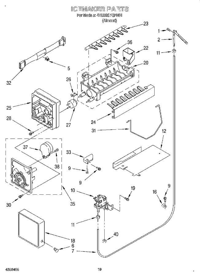 Diagram for 4YED25PQFN01