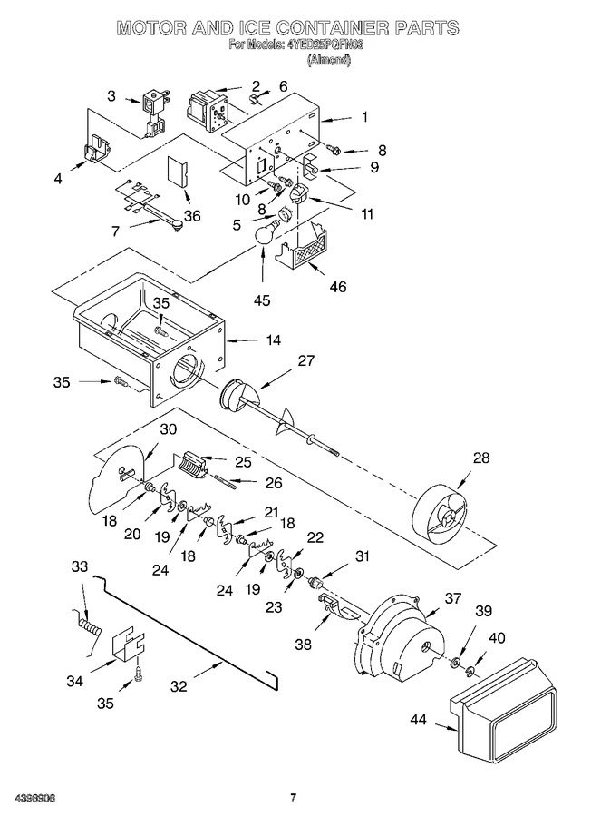 Diagram for 4YED25PQFN03