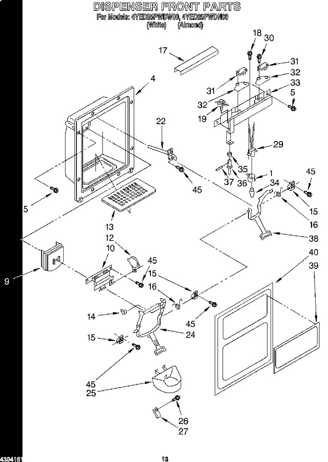 Diagram for 4YED25PWDW00