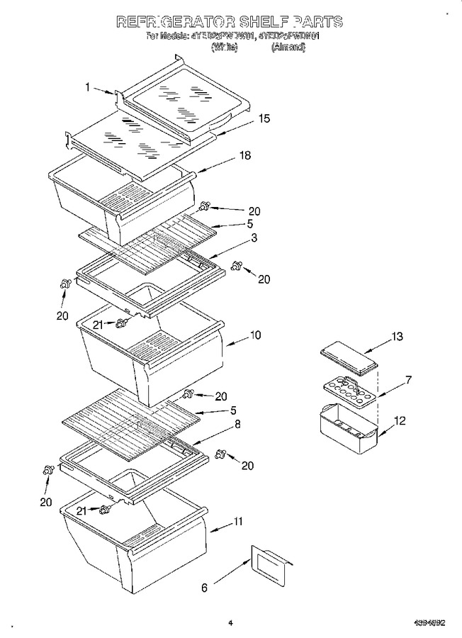 Diagram for 4YED25PWDN01