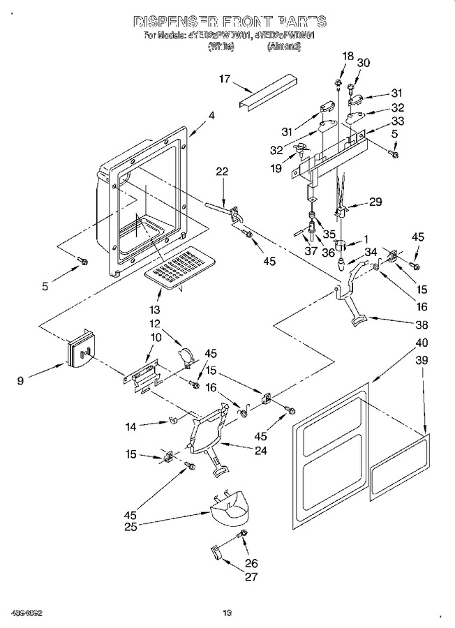 Diagram for 4YED25PWDN01