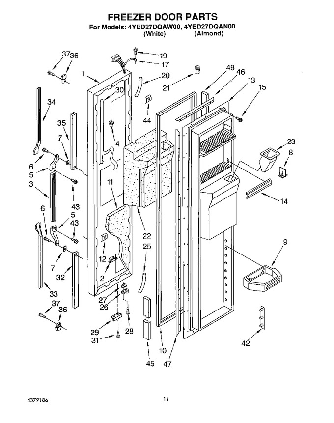 Diagram for 4YED27DQAW00