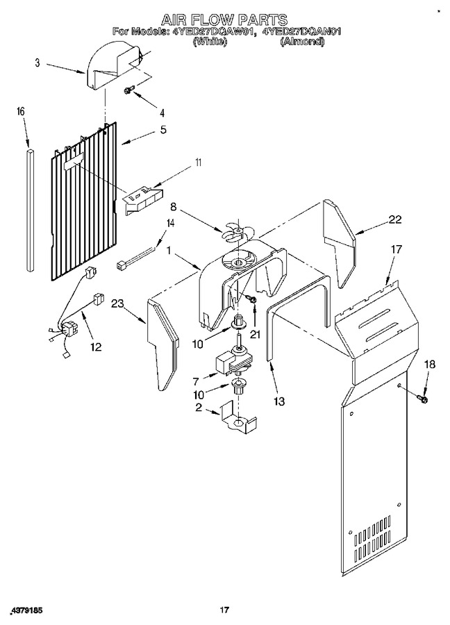 Diagram for 4YED27DQAW01