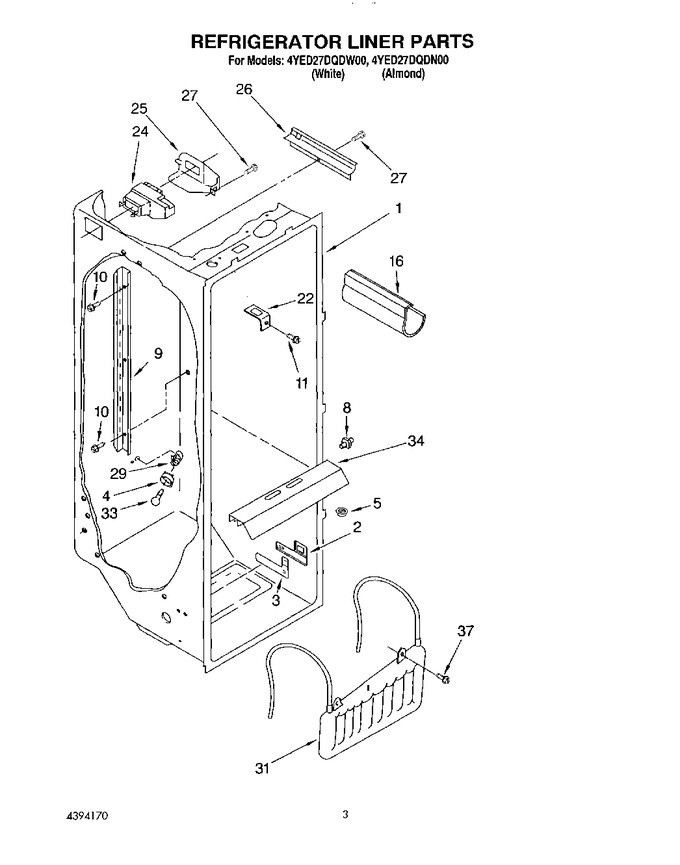 Diagram for 4YED27DQDN00