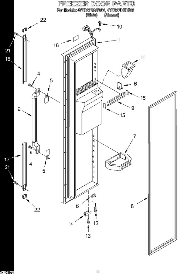 Diagram for 4YED27DQDW00