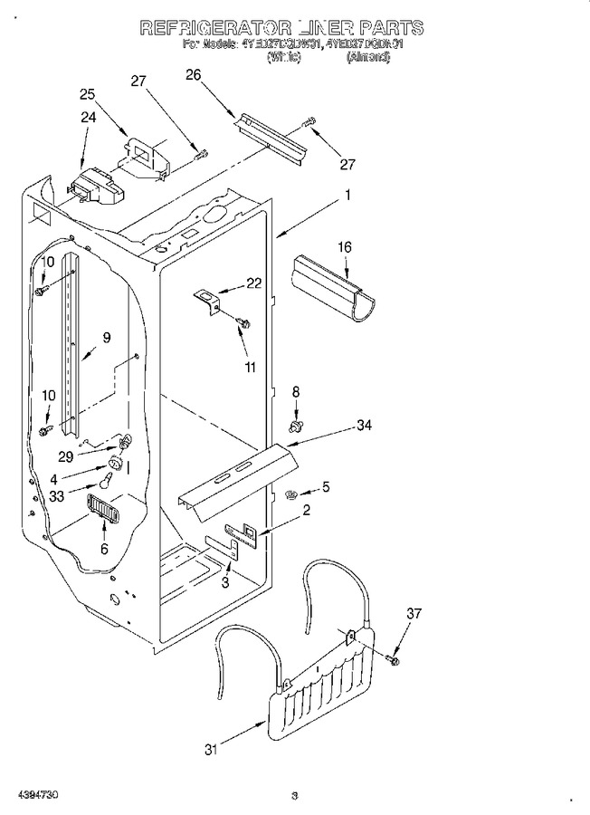 Diagram for 4YED27DQDW01