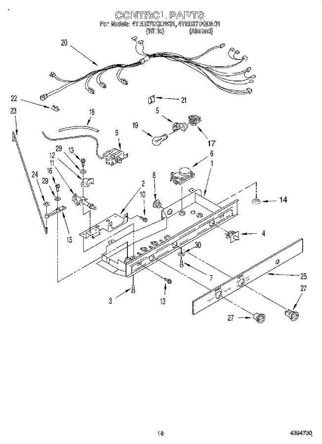 Diagram for 4YED27DQDN01