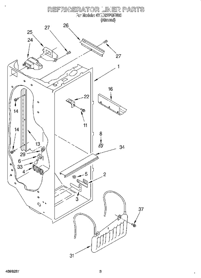 Diagram for 4YED27PQFN00