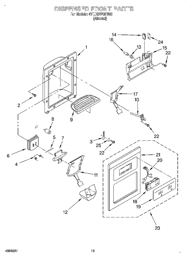 Diagram for 4YED27PQFN00