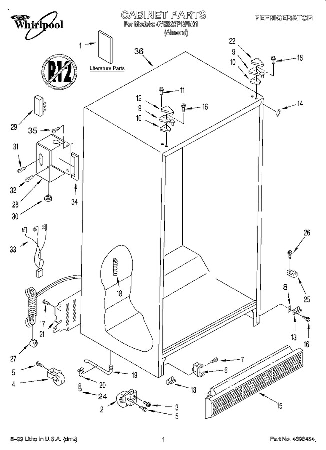 Diagram for 4YED27PQFN01