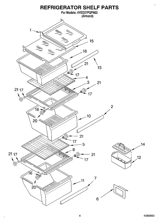 Diagram for 4YED27PQFN03