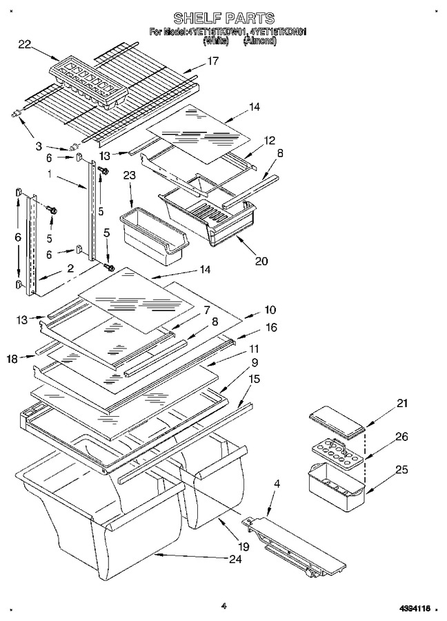 Diagram for 4YET18TKDN01