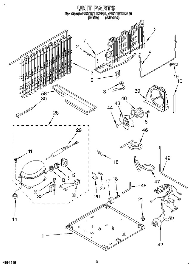 Diagram for 4YET18TKDW01