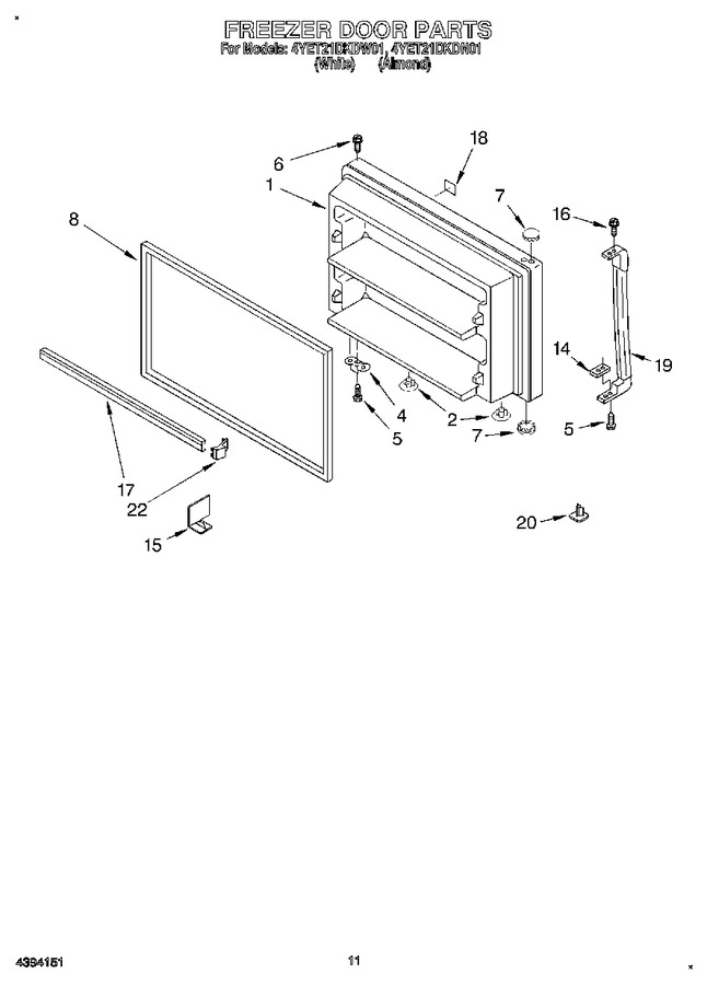 Diagram for 4YET21DKDN01