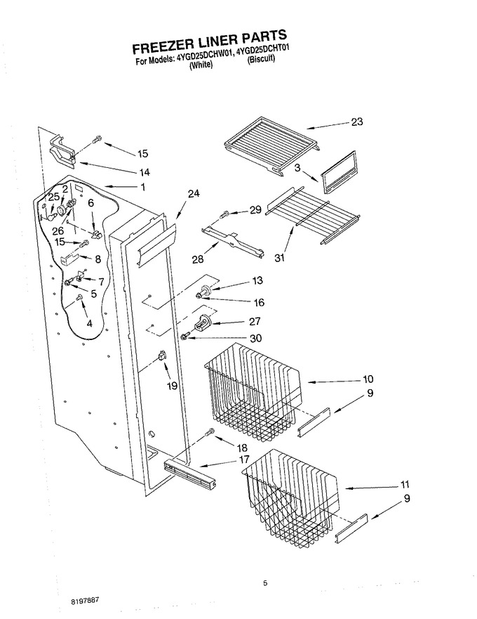 Diagram for 4YGD25DCHW01