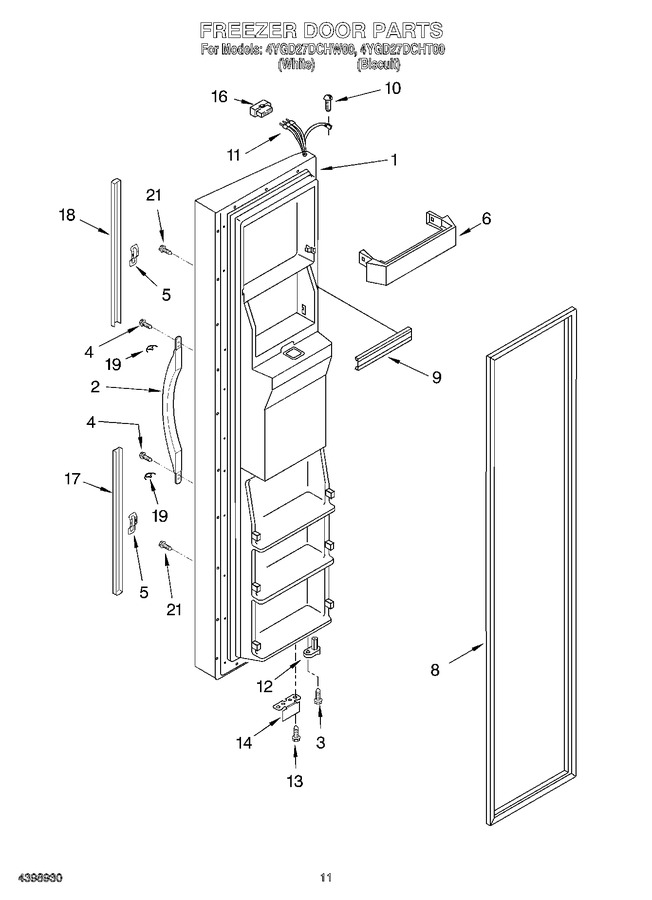 Diagram for 4YGD27DCHT00