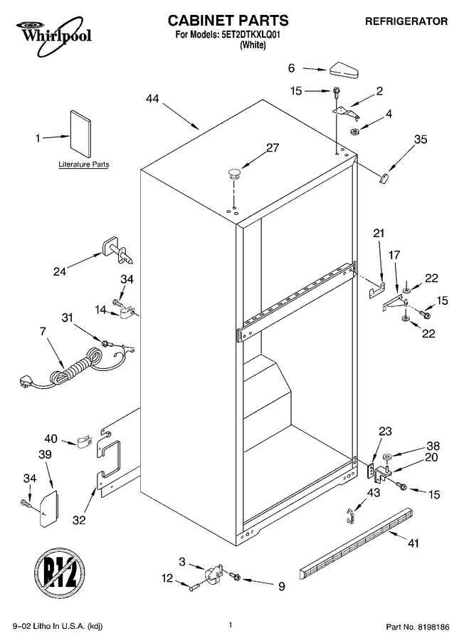 Diagram for 5ET2DTKXLQ01